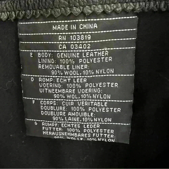 Harley Davidson Leather Jacket - Picture 12 of 13